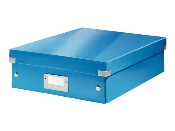 Leitz Click & Store WOW Medium - Förvaringsbox - blå