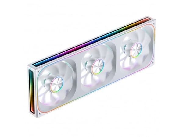 Jonsbo ZA-360 PWM ARGB-fläkt, Reverse Blade 360 mm, vit