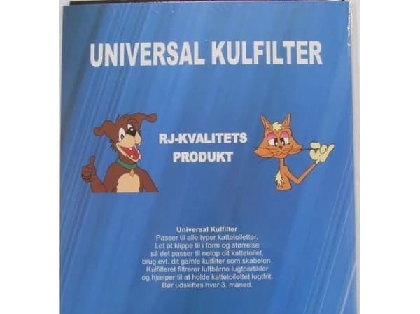 Kulfilter universellt
