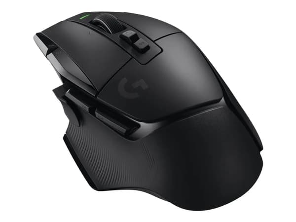 Logitech G502 X Lightspeed - Mus - optisk - 13 knapper (LIGHTFORCE-brytere) - Trådløs (USB) - Hero 25K-sensor - Logitech LIGHTSPEED-mottaker - Svart