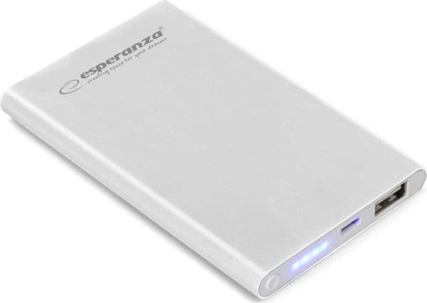 Esperanza EMP116S, 13800 mAh, Silver