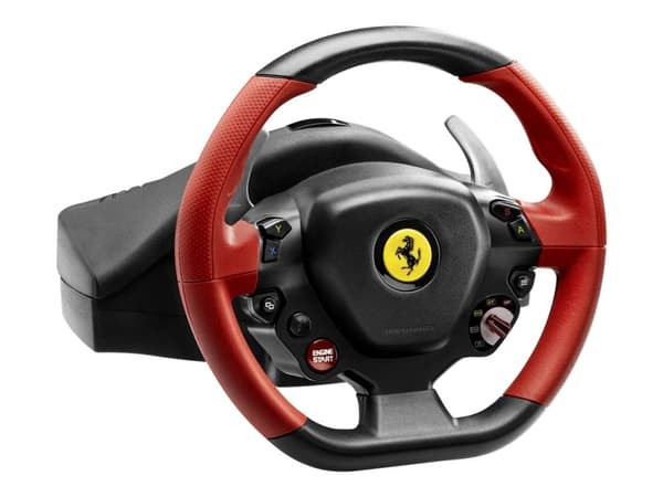 [OUTLET] - Thrustmaster Ferrari 458 Spider - Rat og pedalsæt - kabling - for Microsoft Xbox One
