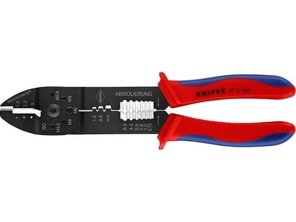 KNIPEX crimptang til diverse kabelsko, stikforbindere