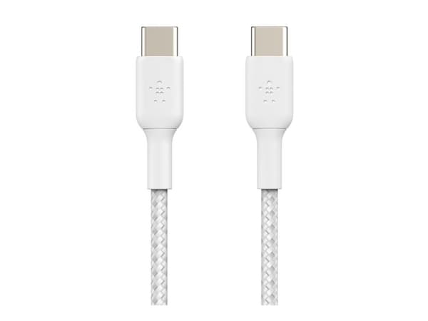Belkin BoostCharge, 0,15 m, USB C, USB C, USB 2.0, Valkoinen