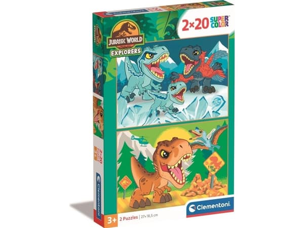 Puslespill Jurassic World, 2x20 brikker