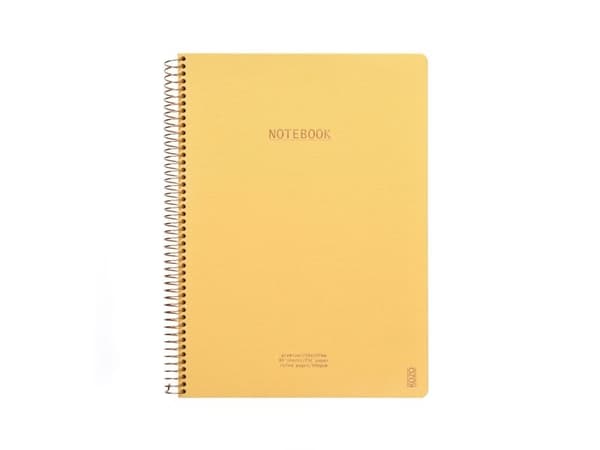 KOZO Notesbog A4 Premium Honey - (6 stk.)