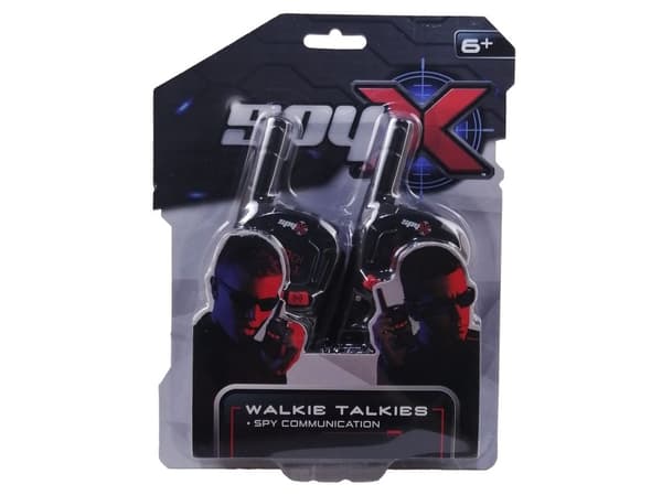 spyX 2-vägs-walkie-talkies