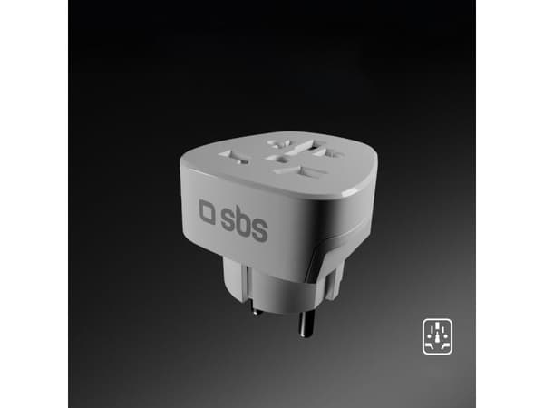 SBS Shucko/EU reseadapter - universal - vit