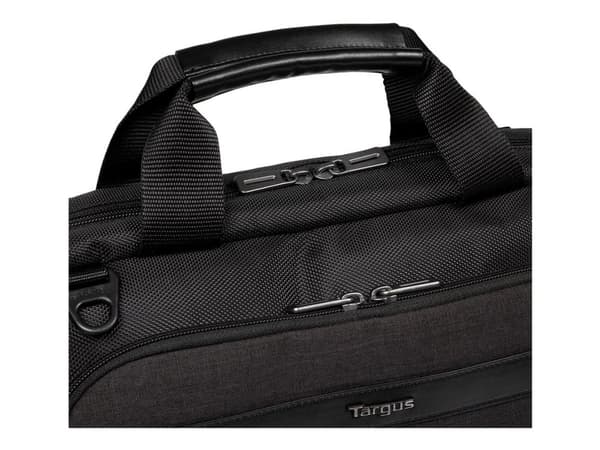 Targus CitySmart Slimline Topload - Notebookbæreveske - 12" - 14" - svart, grå