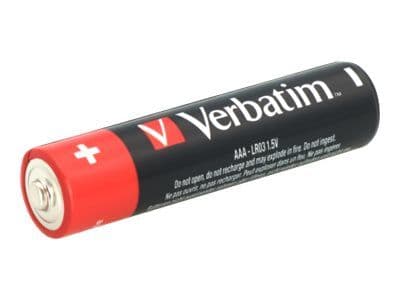 Verbatim - Batteri 4 x AAA - Alkalisk