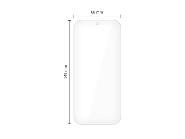 Tech-Protect Glass Fit+ härdat glas (2-pack) för Google Pixel 9 / 9 Pro / 10 / 10 Pro - transparent