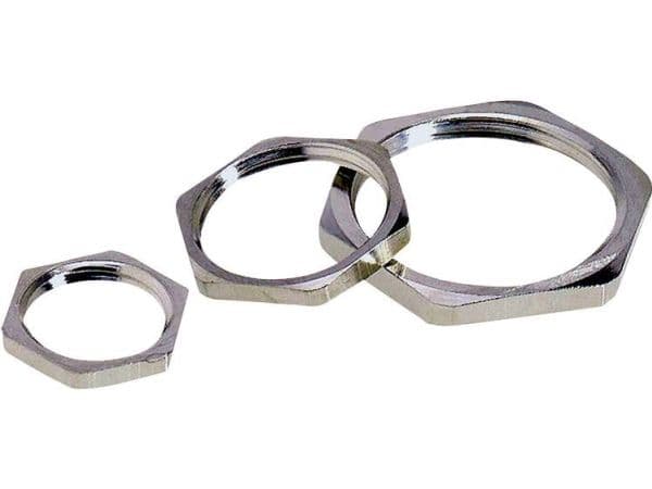 Lapp 52003580, Låsmutter, mässing, Krom, PG48, Krom, -60 - 200 ° C