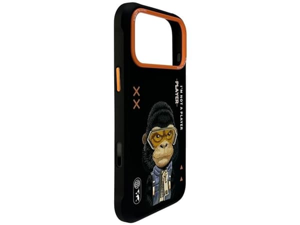 Nimmy Cool&amp;Cute 2.0 Gorilla Case for iPhone 17 Pro - Black
