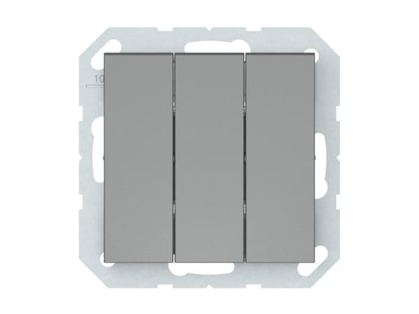 SWITCH 3GANG GREY P510-030-02 QR1000