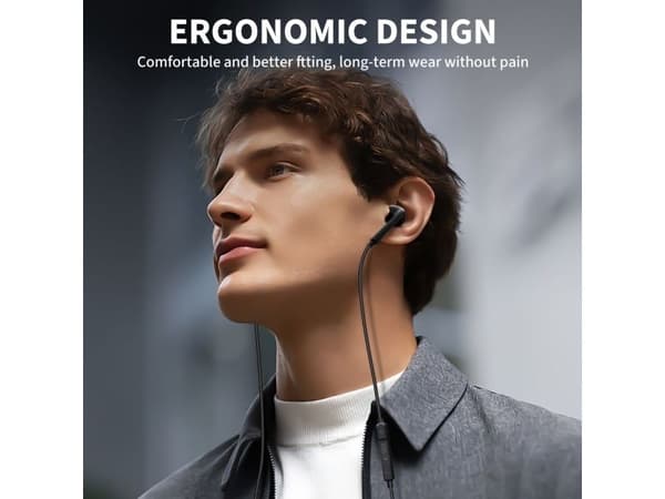 Tech-Protect Ultraboost Core G2 USB-C-hodetelefoner - svart