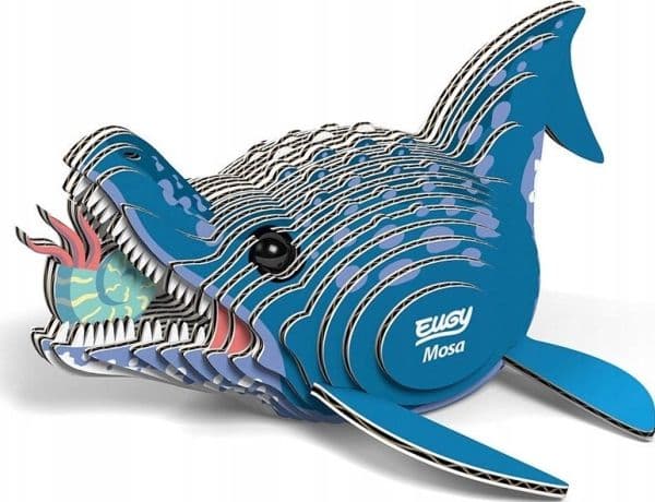 Fett hjerneleker Dinosaur Mosasaurus Eugy. Øko 3D-puslespill
