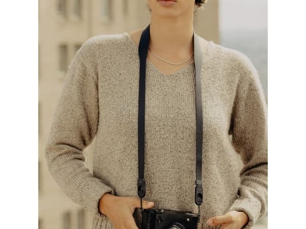 Peak Design Pasek Peak Design Form Leather Camera Strap Standard Black - czarny