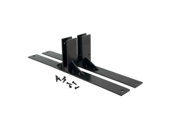 Securit® teräsjalat (kaksi) Multiboard-järjestelmään, musta