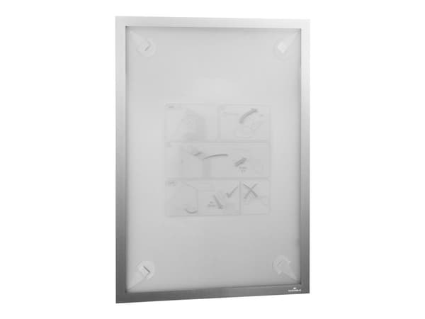 Ram med självhäftande remsor hållbar duraframe, a3, silver