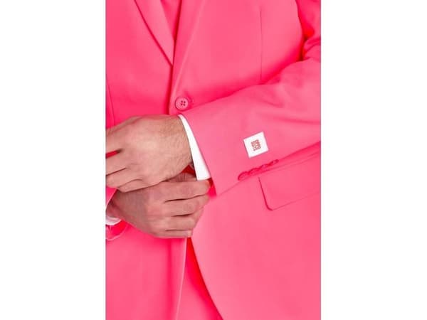 Neonrosa kostym OppoSuits