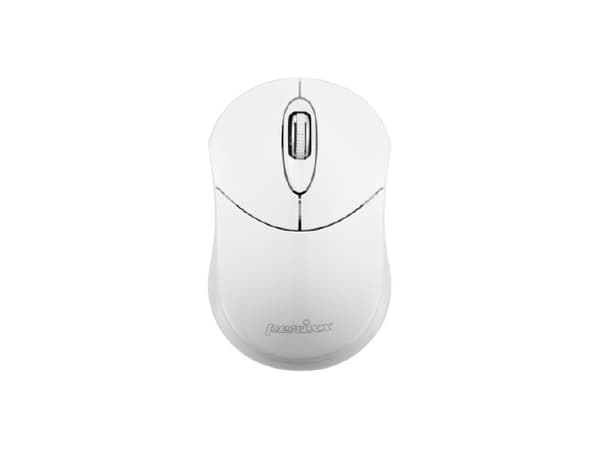 Perixx 11538, Optinen, Bluetooth, 1000 DPI, Valkoinen