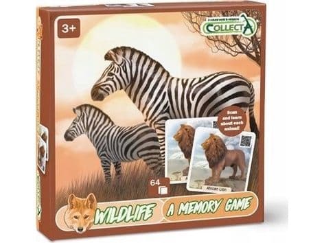 Memoryspill med ville dyr 84238 COLLECTA