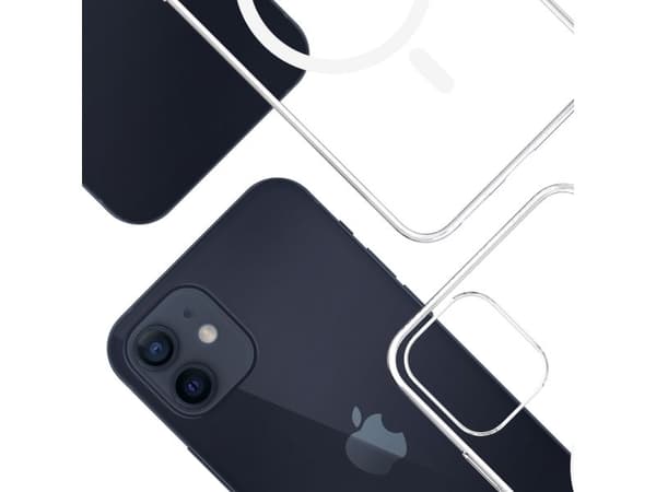 3mk transparent MagCase för Apple iPhone 12/12 Pro - transparent