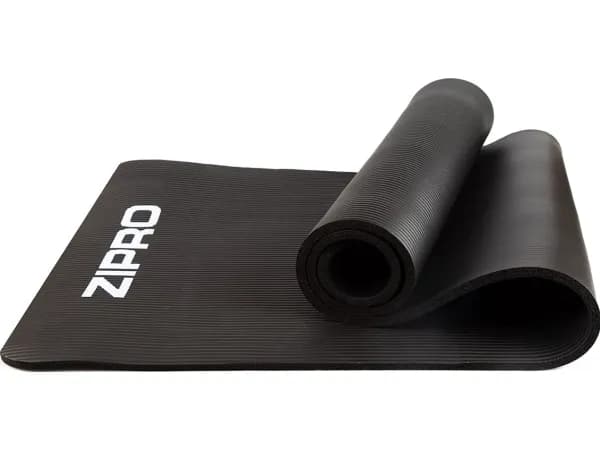 Zipro-jumppamatto - 1x60x180cm - musta