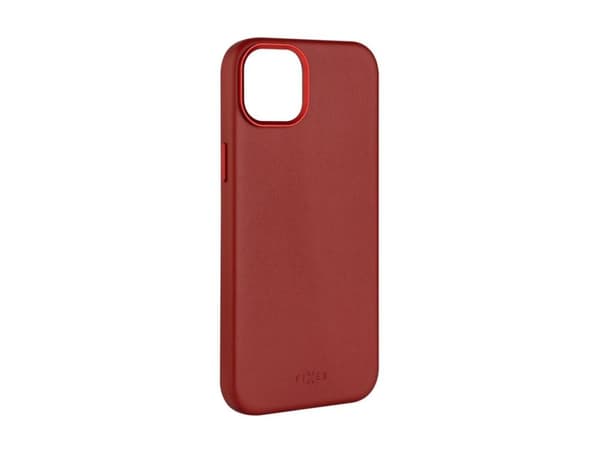 Kotelo Fixed Fixed MagLeather | Takakuori | Apple | iPhone 16 | Nahka | Punainen | punainen