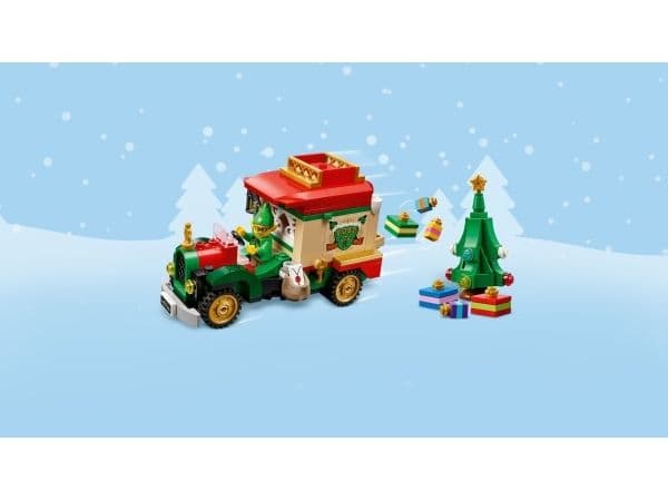 LEGO 40746 Julenissens julepostbil