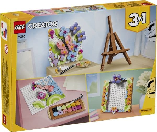 LEGO Creator 31390 Målning med blomsterkonst