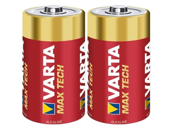 Varta Max Tech 04714 - Batteri 2 x C - Alkalisk