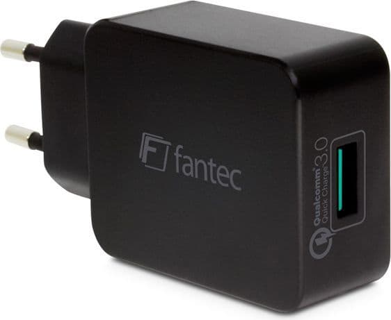 FANTEC QC3-A11 - Strömadapter - 18 Watt - QC 3.0 (USB typ A)