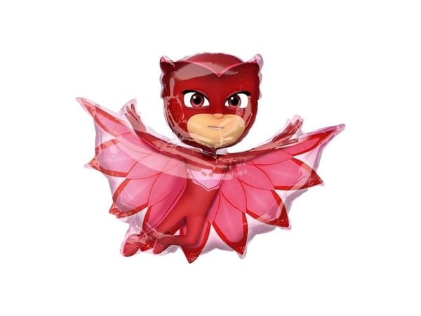Pyjamasheltene Owlette folio ilmapallo