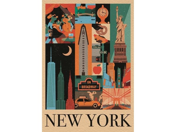 Clementoni puslespill 1000 New York