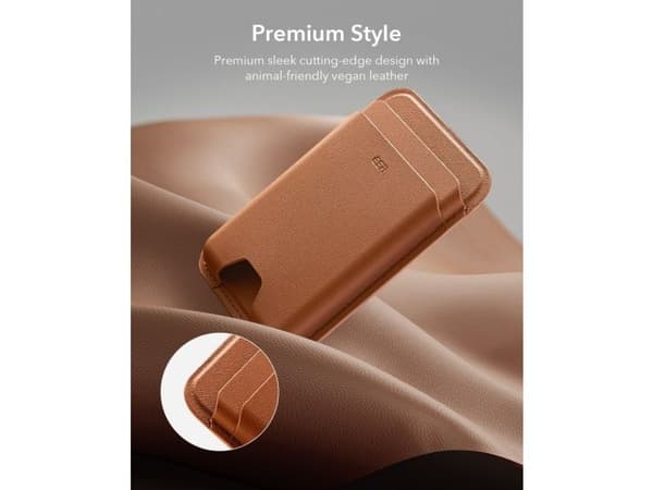 ESR HaloLock magnetic wallet (brown)