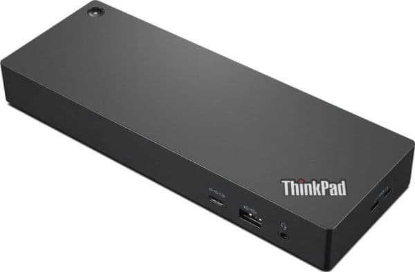 Lenovo ThinkPad Universal Thunderbolt 4 Dock - Dockingstasjon - Thunderbolt 4 - HDMI, 2 x DP - GigE - 135 Watt - Sort