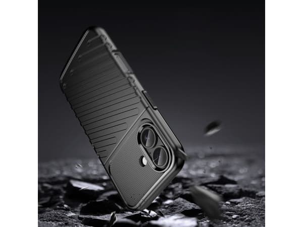 Thunder-skal för iPhone 17 - svart