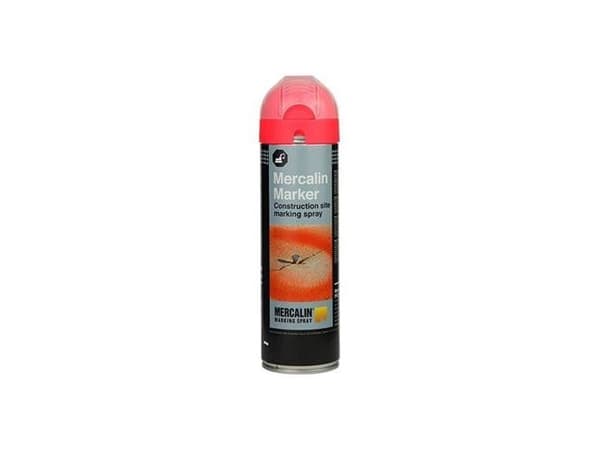 Mercalin® Marker FL märkspray, fluorescerande röd