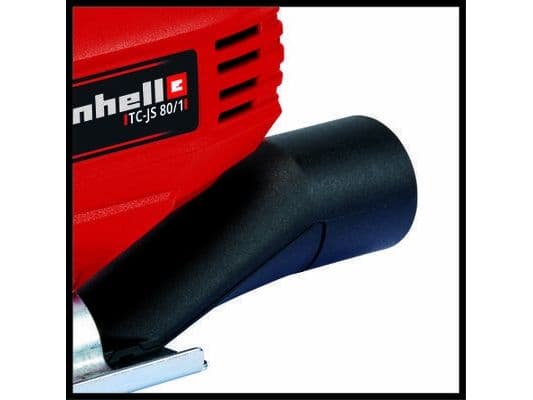 Einhell TC-JS 80/1, Sort, Rød, 45°, 3000 spm, 8 cm, 1000 spm, 1 cm