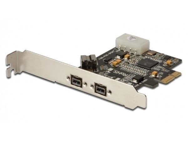 DIGITUS DS-30203-2 - FireWire-sovitin - PCIe - FireWire 800 - 3 porttia