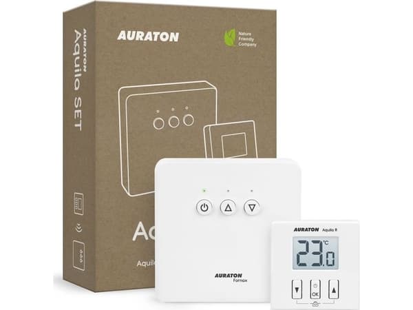 Auratron trådløs temperaturregulator døgn Aquila SET (200RT)