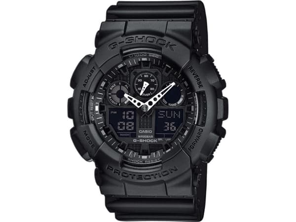 Casio GA-100-1A1ER, Vanntett, Quartz