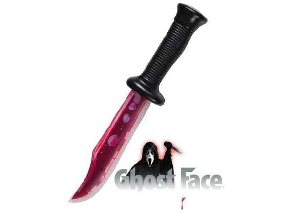 Ghost Face-kniv med flytande blod