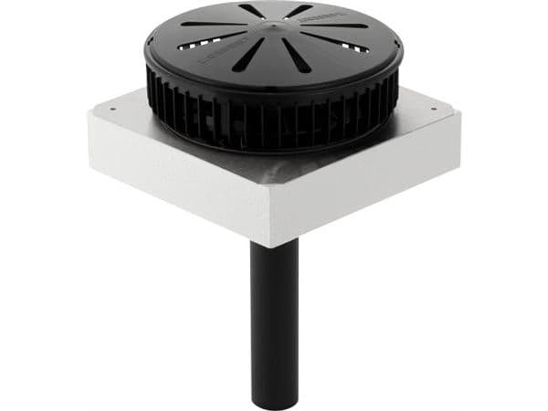 Geberit pluvia kouru kiinnityksellä