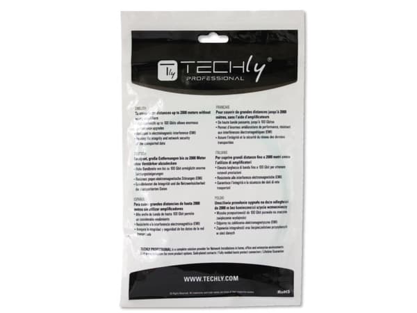 Techly SC M-M 3m, 3 m, OM3, SC, SC