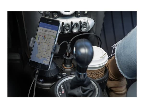 Belkin Car Cup Mount - Bilholder - Til kopholder - Sort