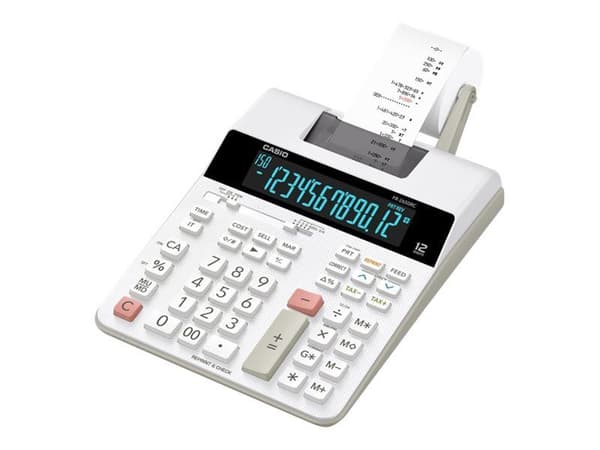 Strippräknare Casio FR-2650RC vit