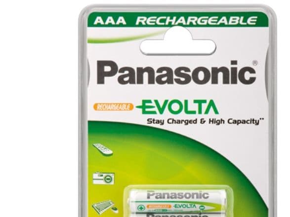 Panasonic - Batteri 2 x AAA - (uppladdningsbara) - 800 mAh