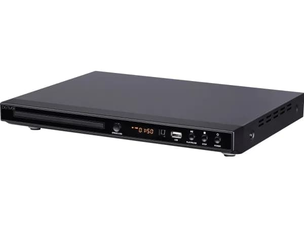 Denver DVH-1245 DVD-soitin Musta